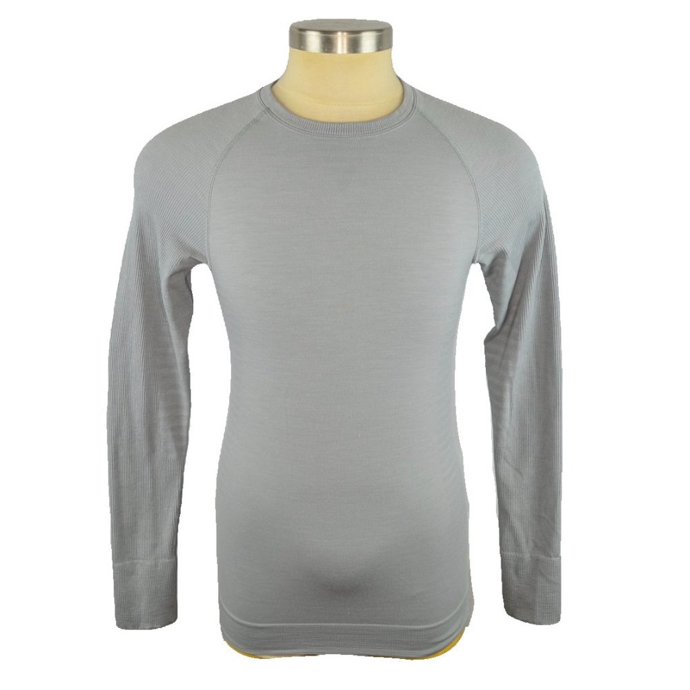 lululemon Mens Long Weekend Merino Wool Long Sleeve Size Large in Grey